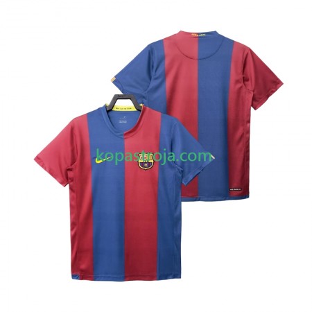 Billiga Fotbollströjor FC Barcelona 2006 2007 Retro Hemma tröja Kortärmad
